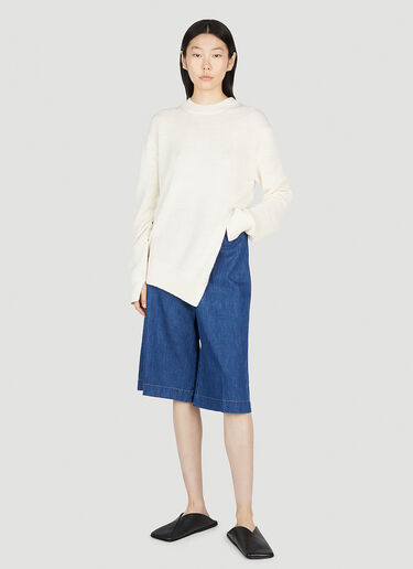 데님 버뮤다 Studio Nicholson 데님 버뮤다 블루 stn0252008