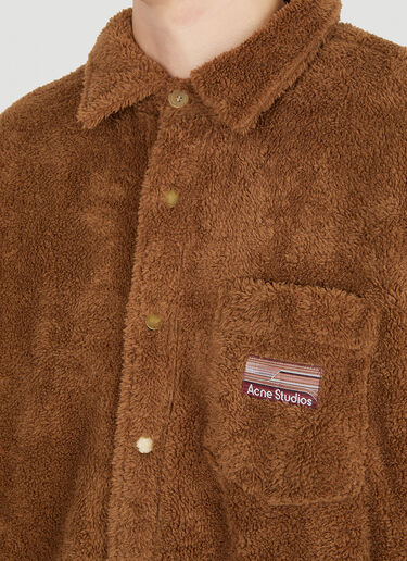 Acne Studios Teddy 衬衫外套 棕色 acn0150017