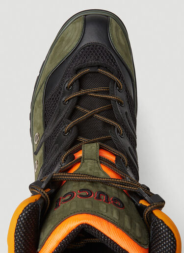 Gucci Lace-up Hiking Boots Black guc0150129