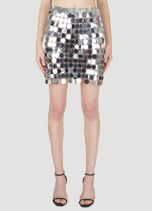 Rabanne Pastilles Skirt Blue pac0255038
