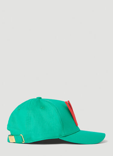 Walter Van Beirendonck W Baseball Cap Green wlt0152029