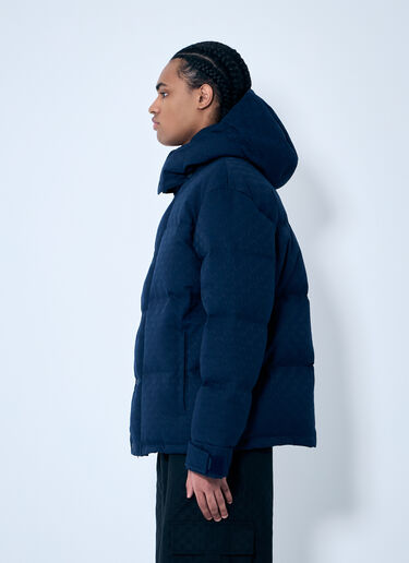 Gucci GG Canvas Down Jacket Blue guc0159042