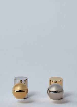 Jacquemus Les Boucles Perlina Earrings Gold jac0260041