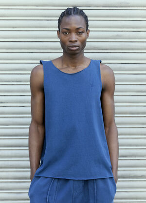 Charlie Constantinou Cut Off Tank Top Brown cco0158003