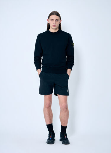 Stone Island Compass Patch Sweatshirt Black sto0160047