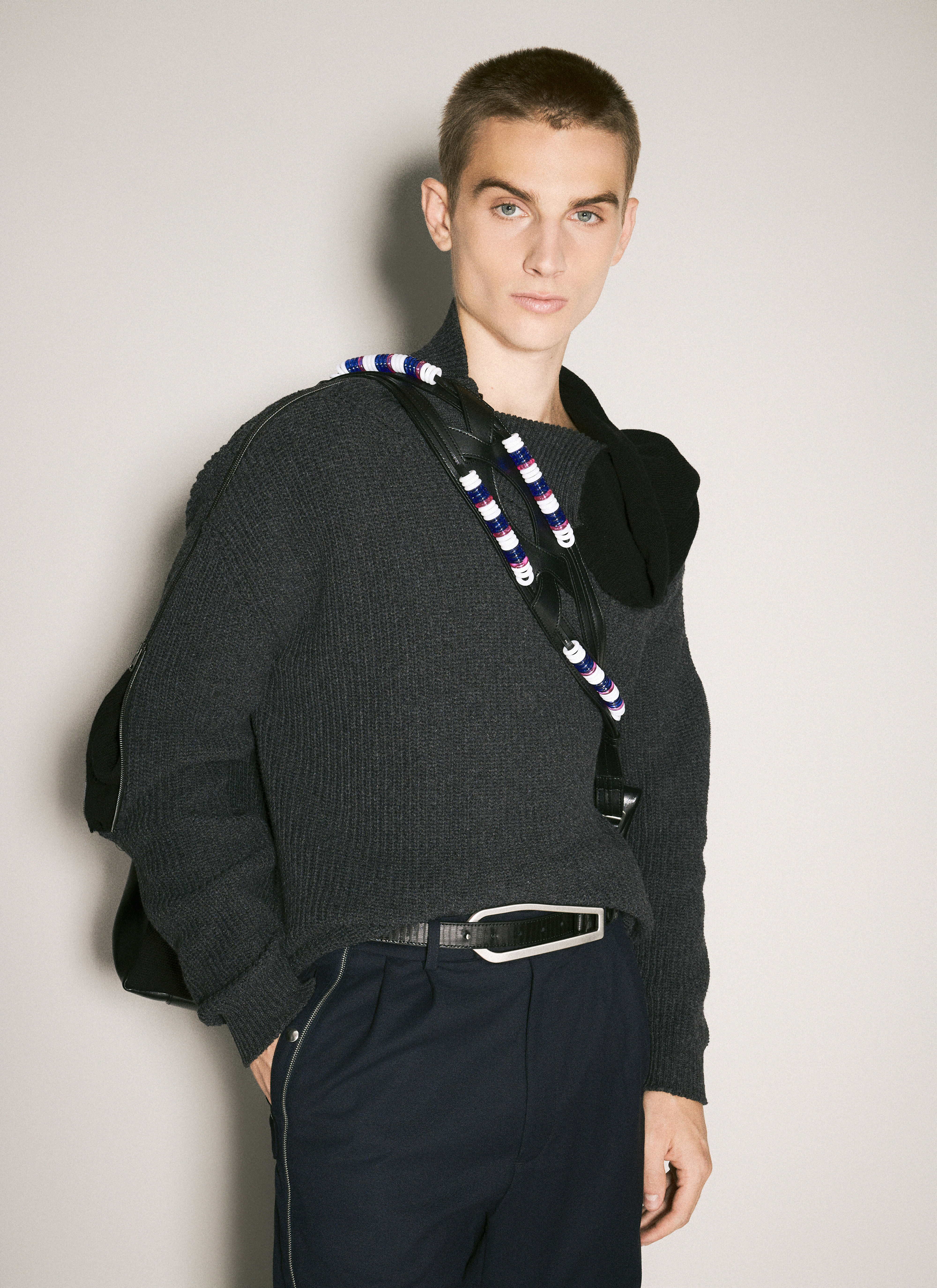 Kiko Kostadinov Men's' Margutta Belt in Black | LN-CC®