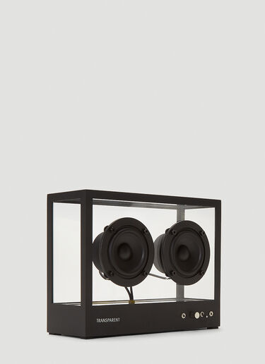 TRANSPARENT SOUNDS Small Transparent Speaker Black tps0542001