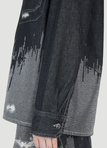 Studded Workwear Shirt JW Anderson Studded Workwear Shirt Grey jwa0252003