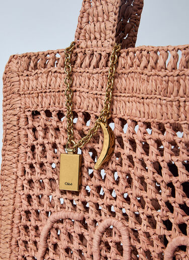 Chloé Summer Banana Tote Bag Beige chl0260023