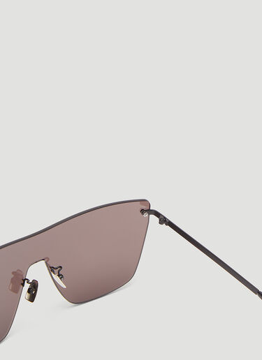 Saint Laurent Shield Sunglasses Grey sla0244050