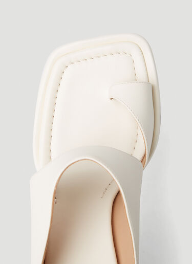 Sportmax Caracas Sandals Cream spx0252016