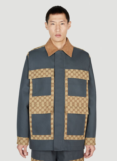 Gucci Patchwork GG Jacket Navy guc0152298