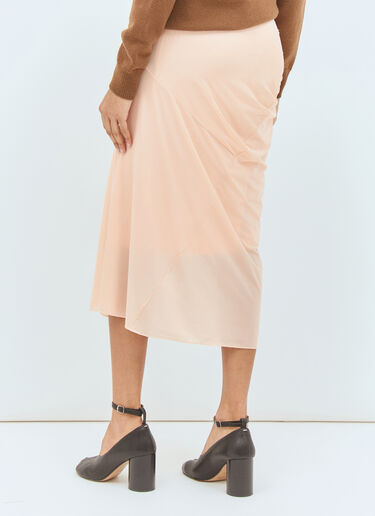 Dries Van Noten 长款垂褶半裙 粉色 dvn0258011