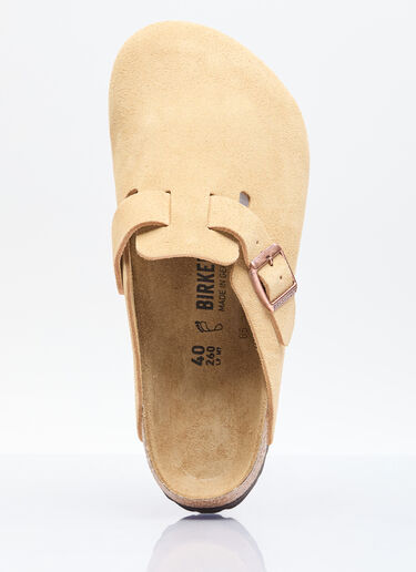 Birkenstock Boston 穆勒鞋  米色 brk0156009