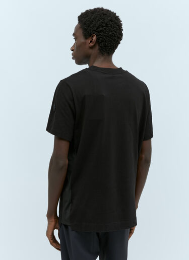 Moncler 徽标贴花 T 恤 黑色 mon0155007