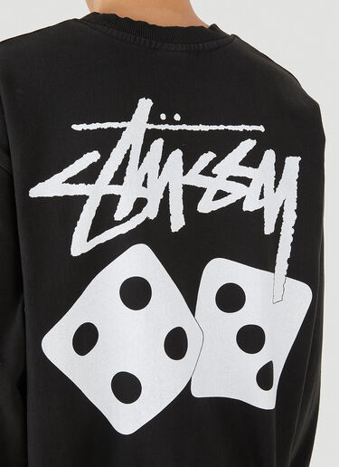 Stüssy Dice Sweatshirt Black sts0152045