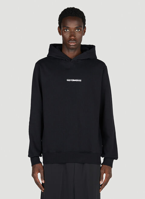 Han Kjøbenhavn Goat Skull Print Hooded Sweatshirt Black han0353001