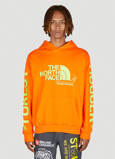 The North Face x Online Ceramics フード付きスウェットシャツ オレンジ tnf0152060