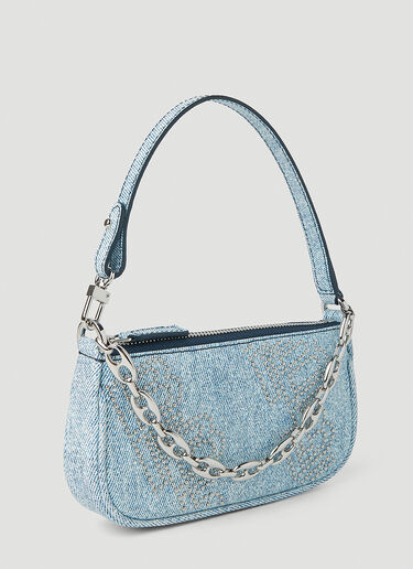 BY FAR Mini Rachel Handbag Light Blue byf0251018