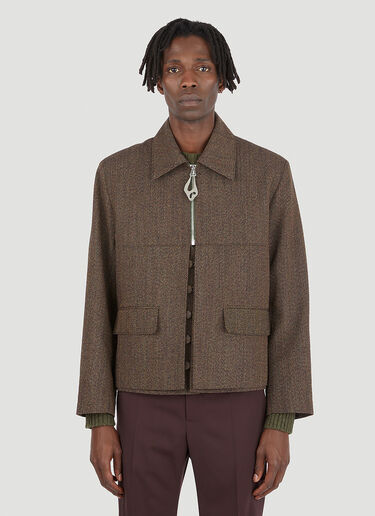 Namacheko Medallion Zip Jacket Brown nac0146006
