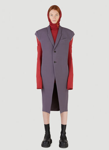 Rick Owens 점보 [태틀린] 코트 퍼플 ric0245001
