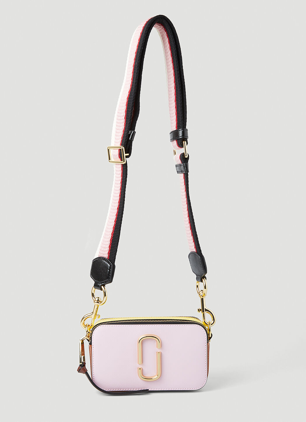 Marc Jacobs Colour Block Snapshot Shoulder Bag en Pink LN CC