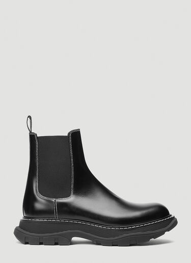 Alexander McQueen Tread Cheslea Boots Black amq0144010