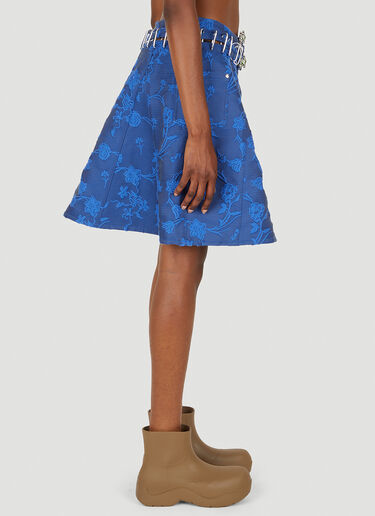 Carabiner Floral Skirt Chopova Lowena Carabiner Floral Skirt Blue cho0251003