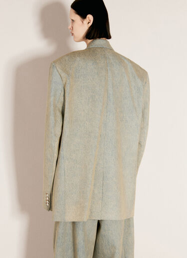 VETEMENTS Denim Tailored Blazer Blue vet0356001