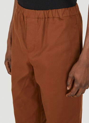 META CAMPANIA COLLECTIVE Ed Drawstring Pants Brown mtc0148003