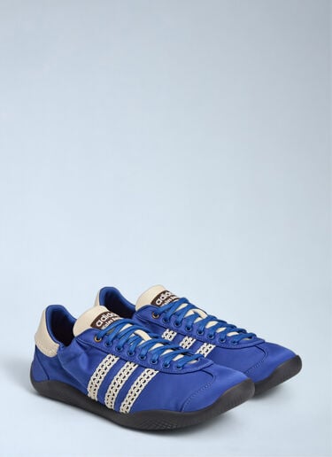 Karintha Low Satin Sneakers adidas by Wales Bonner Karintha Low Satin Sneakers Blue awb0163004