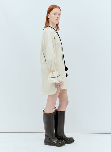 Max Mara 트윌 셔츠 원피스  크림 max0255017