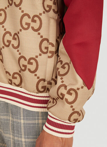 Gucci GG Multi Panel Track Jacket Beige guc0150015
