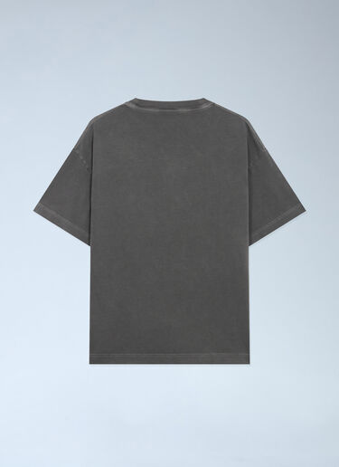 Neck Logo Regular T-Shirt Palm Angels Neck Logo Regular T-Shirt Grey pma0162045