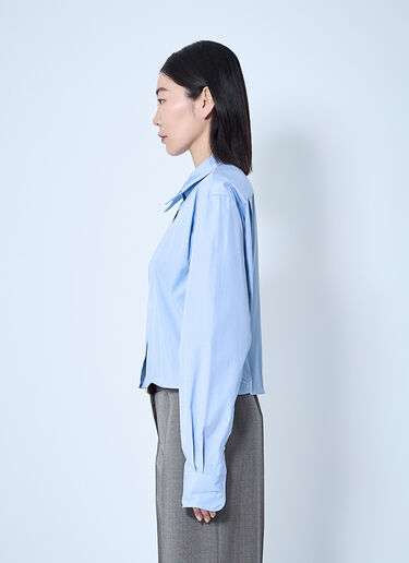 Prada Button-Down Shirt Blue pra0260063