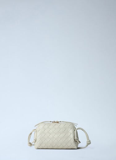 Concert Pouch Crossbody Bag Bottega Veneta Concert Pouch Crossbody Bag White bov0261062