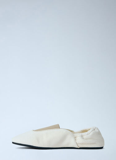 Jacquemus Les Ballets Flats Cream jac0266031