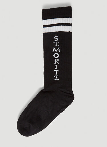 Moncler St Moritz Socks Black mon0149037