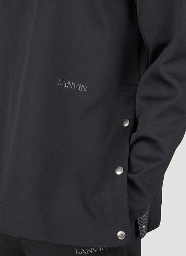 폴로 스웨트셔츠 Lanvin 폴로 스웨트셔츠 블랙 lnv0151005