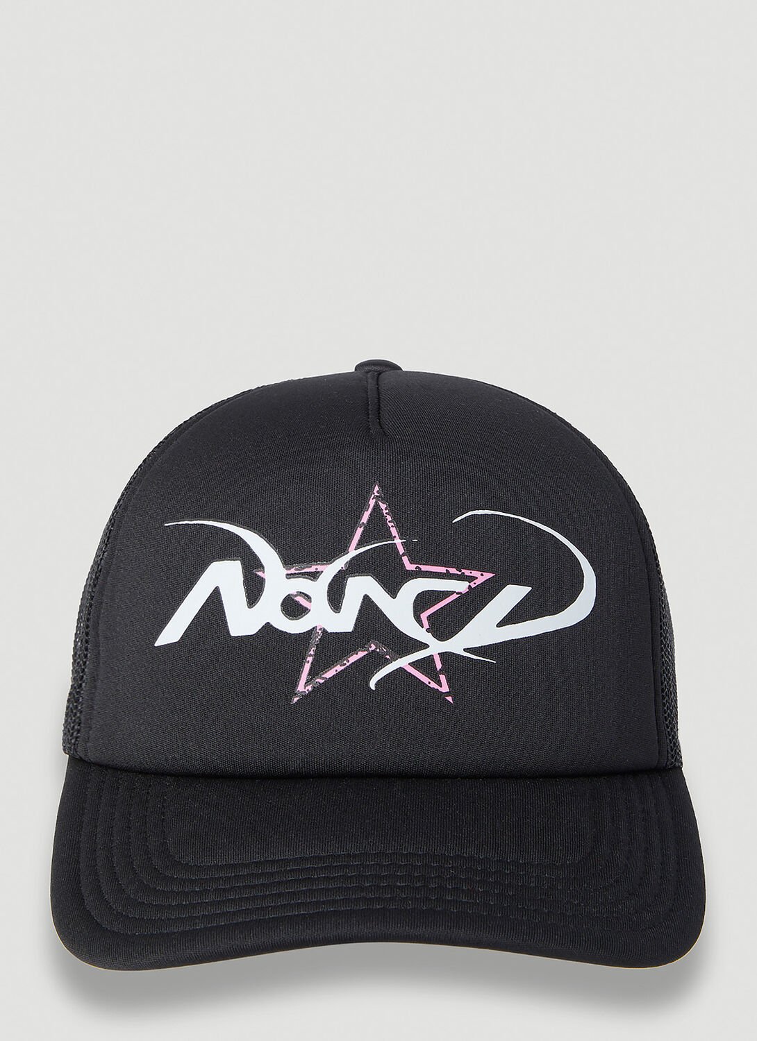 Nancy Glam Trucker Cap In Black