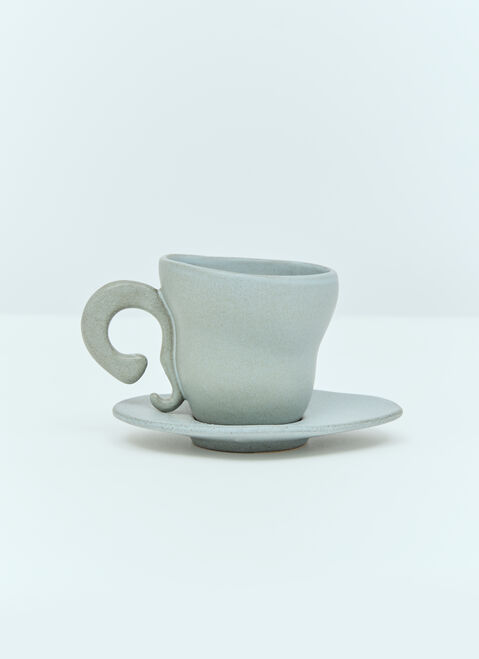 Acne Studios Set Of Two Spill The Tea Cups Black acn0355013