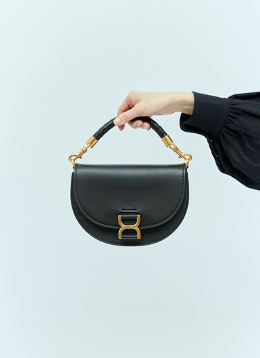 Chloé Marcie Chain Flap Bag Black chl0255054