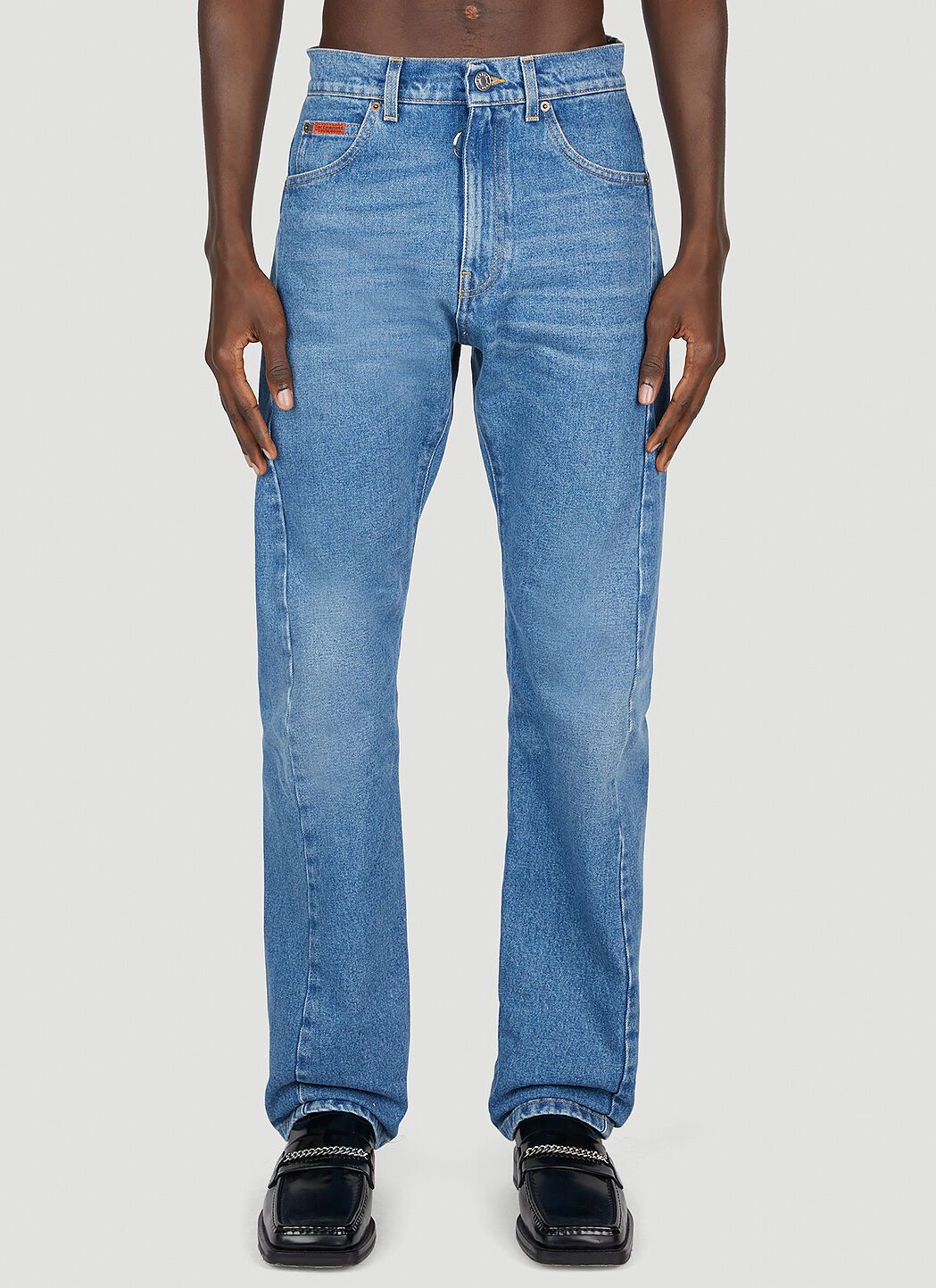 Levi's front seam jeans top