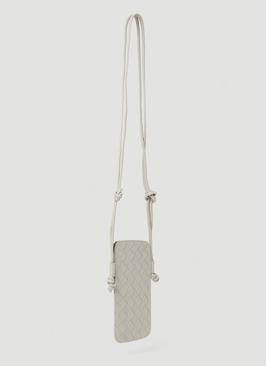 Bottega Veneta 인트레치아토 폰 파우치 그레이 bov0254017