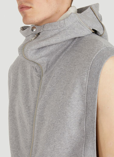 Walter Van Beirendonck Star Djellaba Sweatshirt Grey wlt0150023