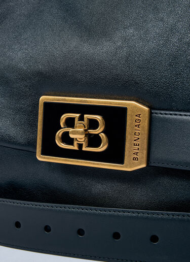 Balenciaga Modu Flap Shoulder Bag Black bal0259021