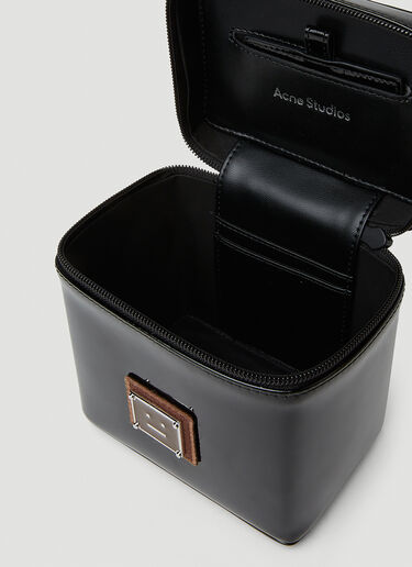 Acne Studios Face Plaque Vanity Handbag Black acn0251008