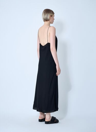 Satin Slip Dress TOTEME Satin Slip Dress Black tot0261040
