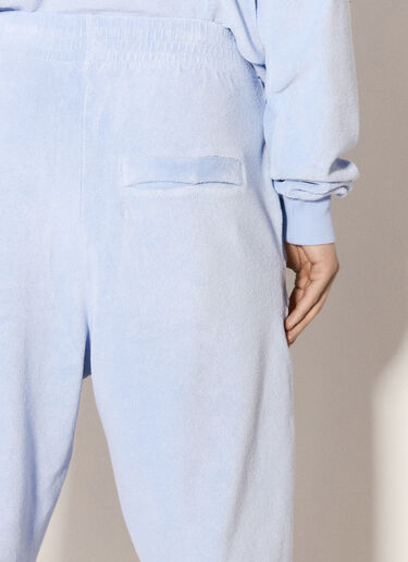 Martine Rose Terry Cloth Shorts Blue mtr0156012