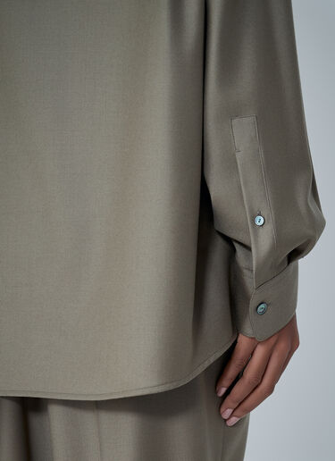 The Row Pino Shirt Beige row0262013
